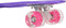 AMIGO skateboard - Met ledverlichting en ABEC 7 lagers - Paars/Roze