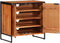 vidaXL - Schoenenkast - 67x38x65 - cm - massief - acaciahout