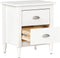 SHILLINGTON - Nachtkastje 2 lades - Wit - Dennenhout