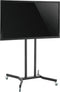Tv standaard beeldscherm portrait landscape - tv beurs statief verrijdbaar - 170 cm hoog