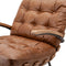 Eleonora Fauteuil Bastiaan Java Leather Cognac