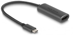 Delock 64229 - USB type-C naar HDMI Kabel - 20cm - Zwart