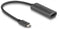 Delock 64229 - USB type-C naar HDMI Kabel - 20cm - Zwart