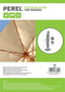 Perel Buitenhoes - Parasolhoes - Weer- en uv-bestendig - Grijs 220 cm x 40 cm