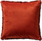 Dutch Decor CATO - Kussenhoes 45x45 cm - getuft - heerlijk zacht – met teddy krullen – Brandy Brown - bruin - met rits - zonder binnenkussen