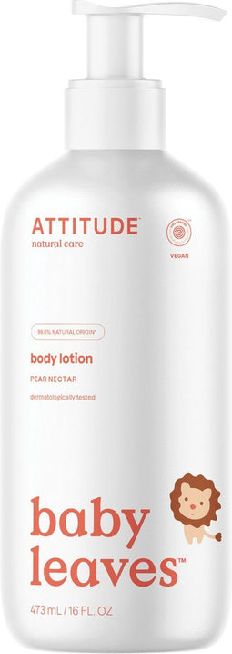 Attitude - Baby Leaves Body Lotion Peer Nectar - 473ml