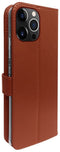 Valenta iPhone 14 Pro - Book Case - Handgemaakt - Bruin
