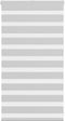 vidaXL - Zebra - rolgordijn - 80x100 - cm - stofbreedte - 75,9 - cm - lichtgrijs