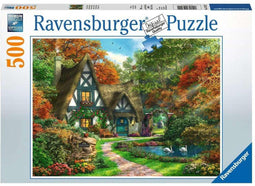 Ravensburger Cottage in de herfst - legpuzzel - 500 stukjes