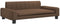 vidaXL - Hondenmand - 90x53x30 - cm - stof - bruin