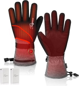 Verwarmde handschoenen voor heren en dames, met batterij van 5500 mAh, 7,4 V, elektrisch, oplaadbaar