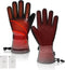 Verwarmde handschoenen voor heren en dames, met batterij van 5500 mAh, 7,4 V, elektrisch, oplaadbaar