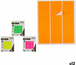 Klevende etiketten Rechthoekig 43 x 52 cm (12 Stuks)
