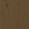 vidaXL - Bedframe - massief - grenenhout - honingbruin - 90x200 - cm