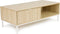 Lifa Living TV meubel Sorrento - MDF/metaal - Lichtbruin - 110,5x40x50cm - Max draagvermogen 25kg