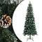 vidaXL - Kunstkerstboom - met - standaard - 240 - cm - PVC - groen