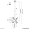 Neomounts FPMA-C340DBLACK - Plafondsteun - Full motion voor 2 schermen tot 75
