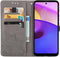 iMoshion Hoesje Geschikt voor Motorola Moto E40 / Moto E30 Hoesje Met Pasjeshouder - iMoshion Mandala Bookcase - Grijs