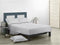 Set beddengoed Alexandra House Living Estelia Parelgrijs Bed van 135/140 3 Onderdelen