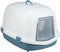 Trixie Primo Top XXL Kattenbak - Overdekt - Actief koolstoffilter - Blauw/Wit 71X56X47 cm
