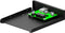 Gembird FDI3-U3C-01 - Frontpaneel - USB 3.1 Type-A + Type-C - zwart