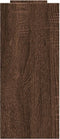Bureau organiser 38,5x17x39 cm bewerkt hout bruin eikenkleur