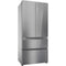 Haier HFR7819ENGC - Amerikaanse koelkast - 504 liter - No Frost - RVS