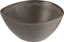 J-Line kom Louise - keramiek - bruin - medium - 6 stuks