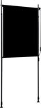 vidaXL - Rolgordijn - voor - buiten - 100x270 - cm - antraciet