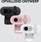 Logitech Brio 100 - Full HD Webcam 1080p - Ingebouwde microfoon - Roze