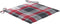 vidaXL - Tuinstoelkussens - 4 - st - 50x50x3 - cm - oxford - stof - ruitpatroon - rood