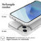 Accezz Xtreme Impact Backcover - iPhone 14 - Militaire valbescherming tot 2 meter - Transparant