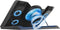 Trust GXT 1125 Quno - Laptop Cooling Stand - 5 ventilatoren met blauwe verlichting - Zwart