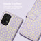 iMoshion Hoesje Geschikt voor Samsung Galaxy A53 Hoesje Met Pasjeshouder - iMoshion Design Bookcase smartphone - Paars / White Daisy