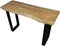 HSM Collection Sidetable SoHo - acacia/ijzer - powdercoated black