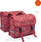 New Looxs Fiori Double Forest Dubbele Fietstas - 30 liter - Rood