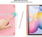 Dux Ducis Domo Book Case - Samsung Galaxy Tab S6 Lite (2024) - Stylus Pen Houder - Roze