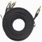 Gembird CCA-352-1.5M - Audio-verloopkabel 3.5mm naar 2 x RCA - Vergulde connectoren - Zwart