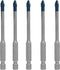 Bosch Expert HEX-9 HardCeramic - 5-delige tegelboorset - voor hard keramiek (5 stuks)