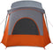 vidaXL - Tent - 5-persoons - waterdicht - grijs - en - oranje