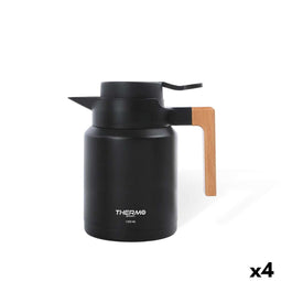 Thermokan ThermoSport Zwart 1,2 L (4 Stuks)