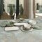 BIDASOA Ikonic - Dinerbord - Groen - Keramiek - 6 Stuks - 20.2 x 19.7 x 1.3 cm