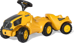 Rolly Toys RollyMinitrac Volvo looptractor met aanhanger