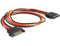 Delock 0.5m SATA - Kabel - Male/female - Multi-color
