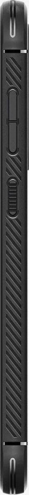 Spigen Rugged Armor - TPU back cover - Militaire standaard en Air Cushion technologie - Zwart