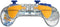 PDP Realmz - Gamecontroller - 3,5 mm-aansluiting en LED-verlichting - Transparant
