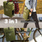 MIVELO 3-in-1 Fietstas - 100% waterdicht - 25L - Olijfgroen