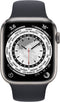 Apple Watch Series 7 - Edition - GPS + Cellular - 45 mm - Titanium - Midnight Sport Band