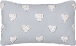 GAZANIA - Sierkussen - Grijs - 30 x 50 cm - Katoen