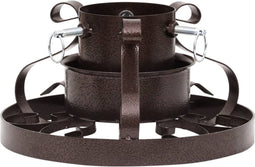 vidaXL - Kerstboomstandaard - in - antieke - stijl - 29x29x15,5 - cm - koperkleurig